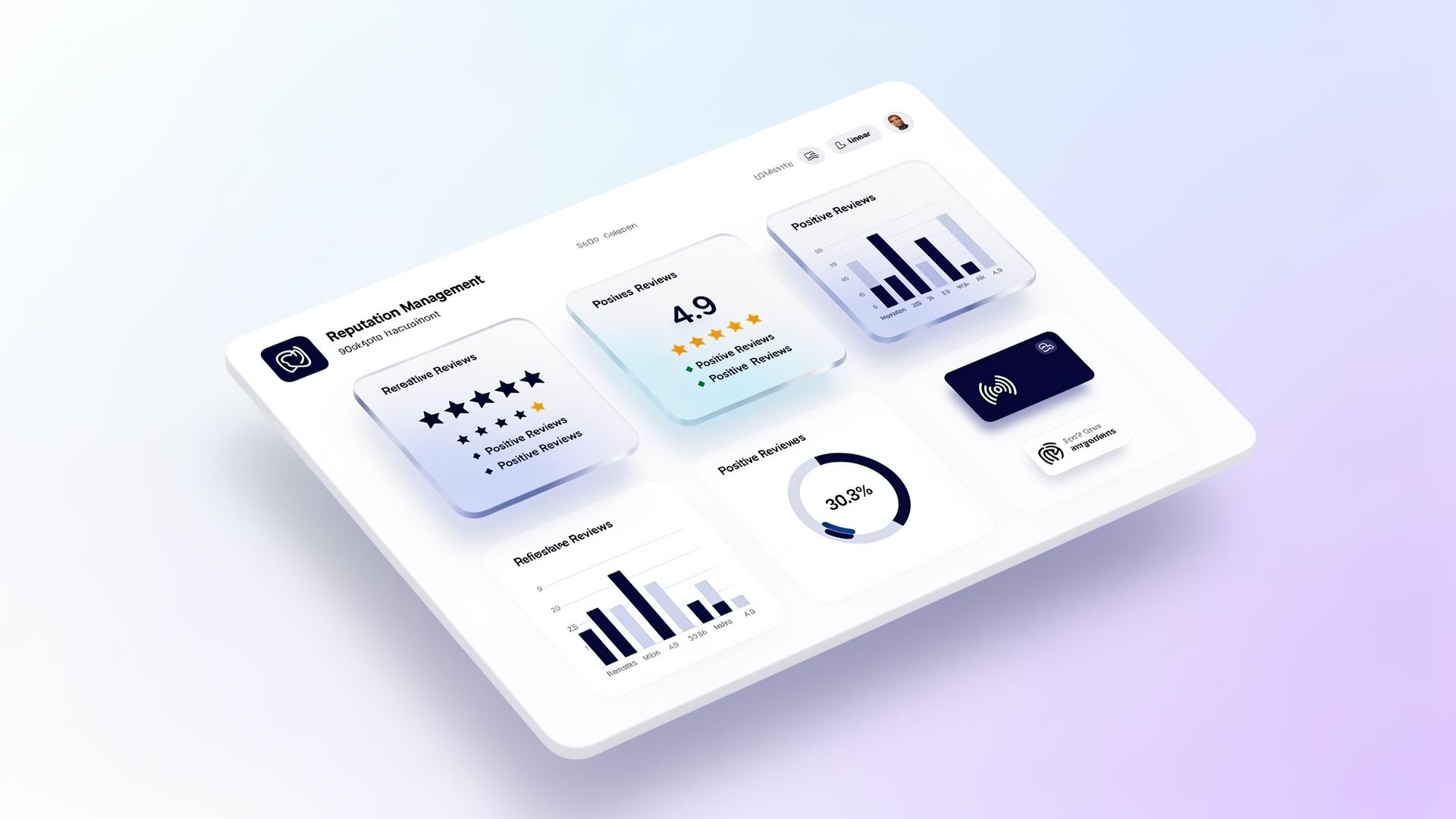 NeoTap dashboard showing review analytics and reputation metrics